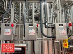 (3) Eaton 30 & 60 Amp S/S Heavy Duty Safety Switches