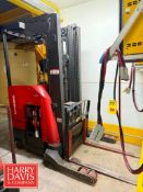 Raymond 3,500 LB Capacity Stand-up Reach Fork Truck, Model: 750-R35TT, S/N: 750-21-AC84831