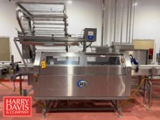 DEL Packaging Capper, Model: ASRLSRHNGOC, S/N: 2017004445 with Controls and Digital Display