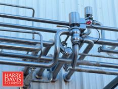 100'+ S/S Pipe, Assorted Values, Clamps, Hangers and Flow Panel