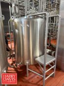 200 Gallon Dome-Top, Slope-Bottom S/S Tank