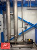 S/S Shell & Tube Heat Exchanger with S/S Hot Water Sets and Fristam Centrifugal Pump (Subject to