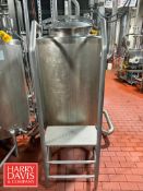 200 Gallon Dome-Top, Slope-Bottom S/S Tank