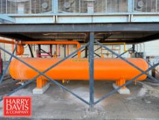 Vilter Ammonia Horizontal Receiver, S/N: H37644