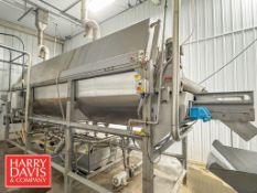 Lyco Blancher: 19' x 7’, Model: Cooker-Cooler, S/N: RDB 6315 77754 with S/S Control Panel with Allen