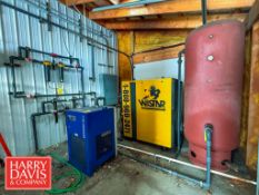 BULK BID (Lots 129–132): Winstar Air Compressor, Beko Air Dryer, Air Tank and Kaeser Filters