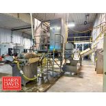 BULK BID (Lots 7–20): Product Peeler, Cutter and Sorting Line, Including: Flighted Hopper Conveyor,