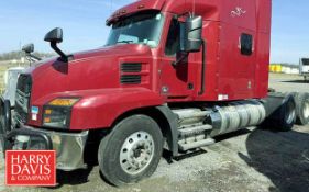 2020 Mack Anthem 64T Diesel Sleeper Truck Tractor with 445 HP Mack MP8-445E Engine and Auxiliary