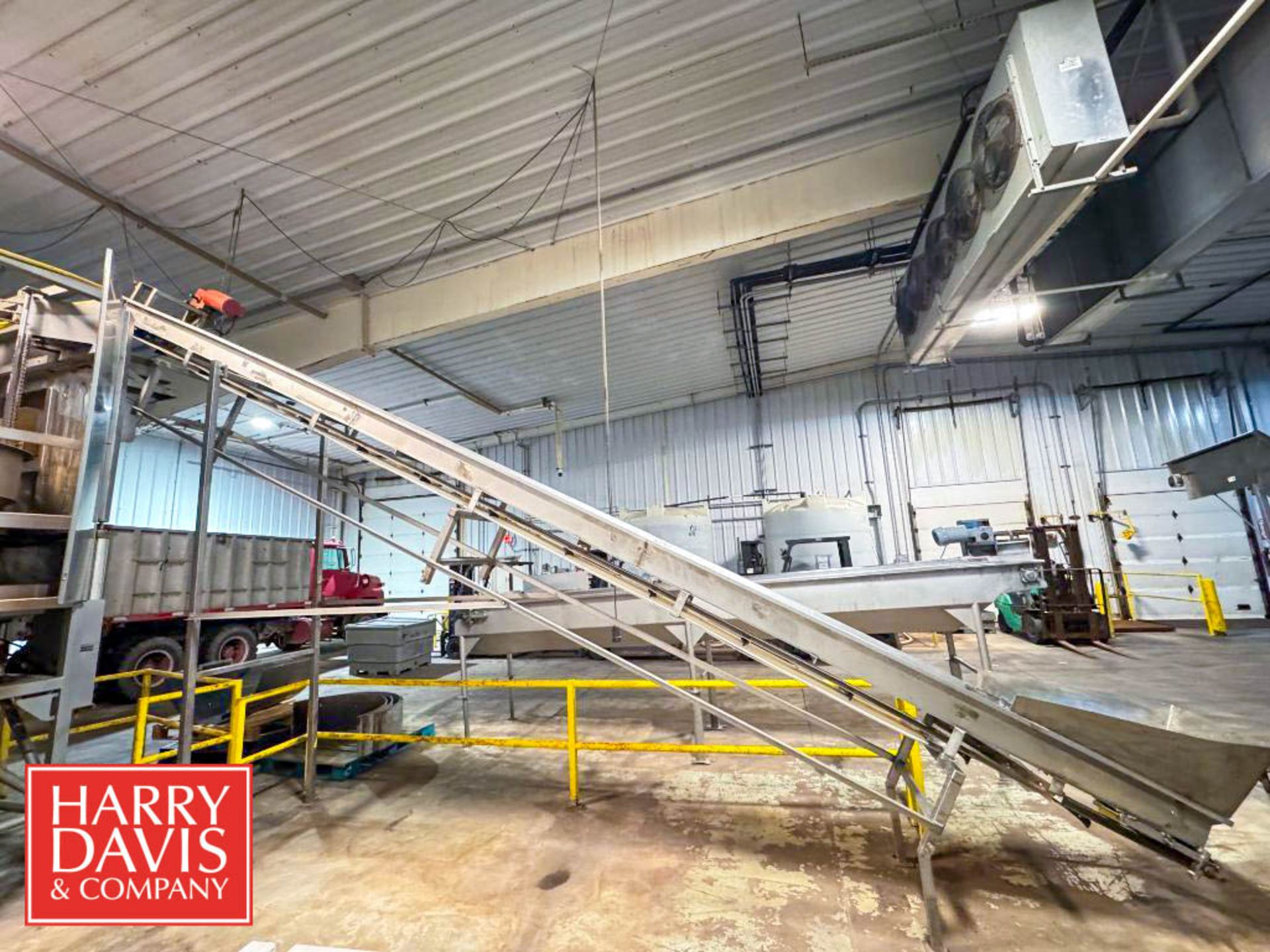 Incline Flighted Conveyor: 25' x 1' (Subject to BULK BID: Lot 6) - Image 2 of 3
