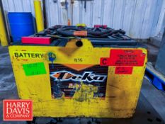 Deka D-Series Fork Truck Battery