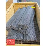 Spare S/S Chain Conveyor, Chain Dimensions: 96'L x 51.1"W, 25 Wire/ft (for Linde Tunnel Freezer)