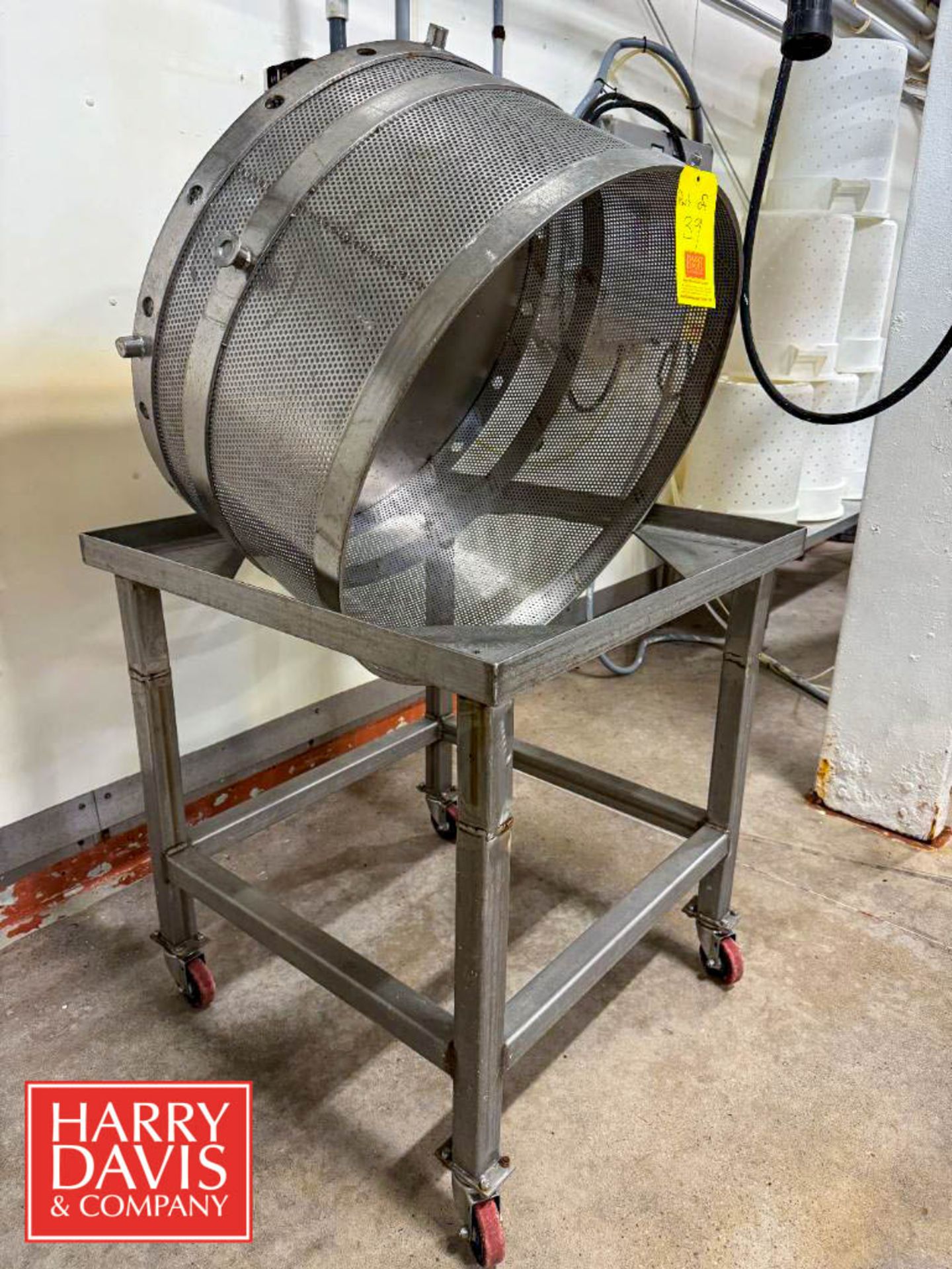 S/S 200 Gallon Spin Dryer with (2) Spare Strainer Baskets and Controls (Subject to BULK BID: Lot 30) - Image 16 of 18