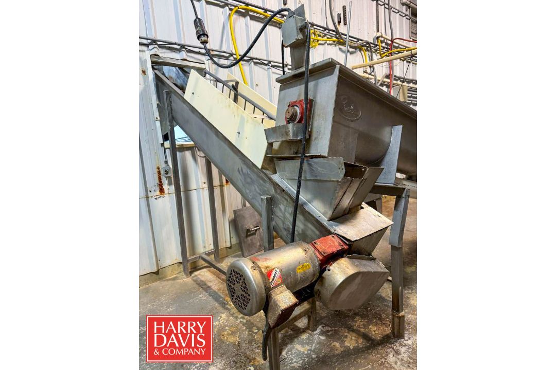 S/S Incline Flighted Screw Auger: 12' x 12.5" (Subject to BULK BID: Lot 6) - Image 2 of 7