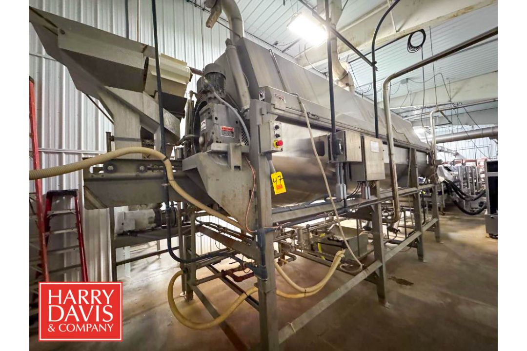 BULK BID (Lots 44–56): Product Infeed System, Including: Blancher, Air Knife, Continuous Freeze - Image 4 of 11