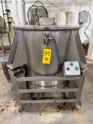 S/S 200 Gallon Spin Dryer with (2) Spare Strainer Baskets and Controls (Subject to BULK BID: Lot 30)