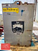 EnerSys IRONCLAD Workhog 1000 AH Fork Truck Battery, Model: E125-17