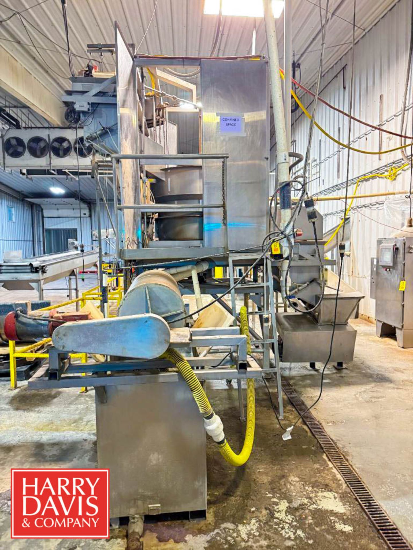 Heat and Control Batch Peeler, Model: VP-48, S/N: 1004 with S/S Control Panel with Allen-Bradley - Image 5 of 14