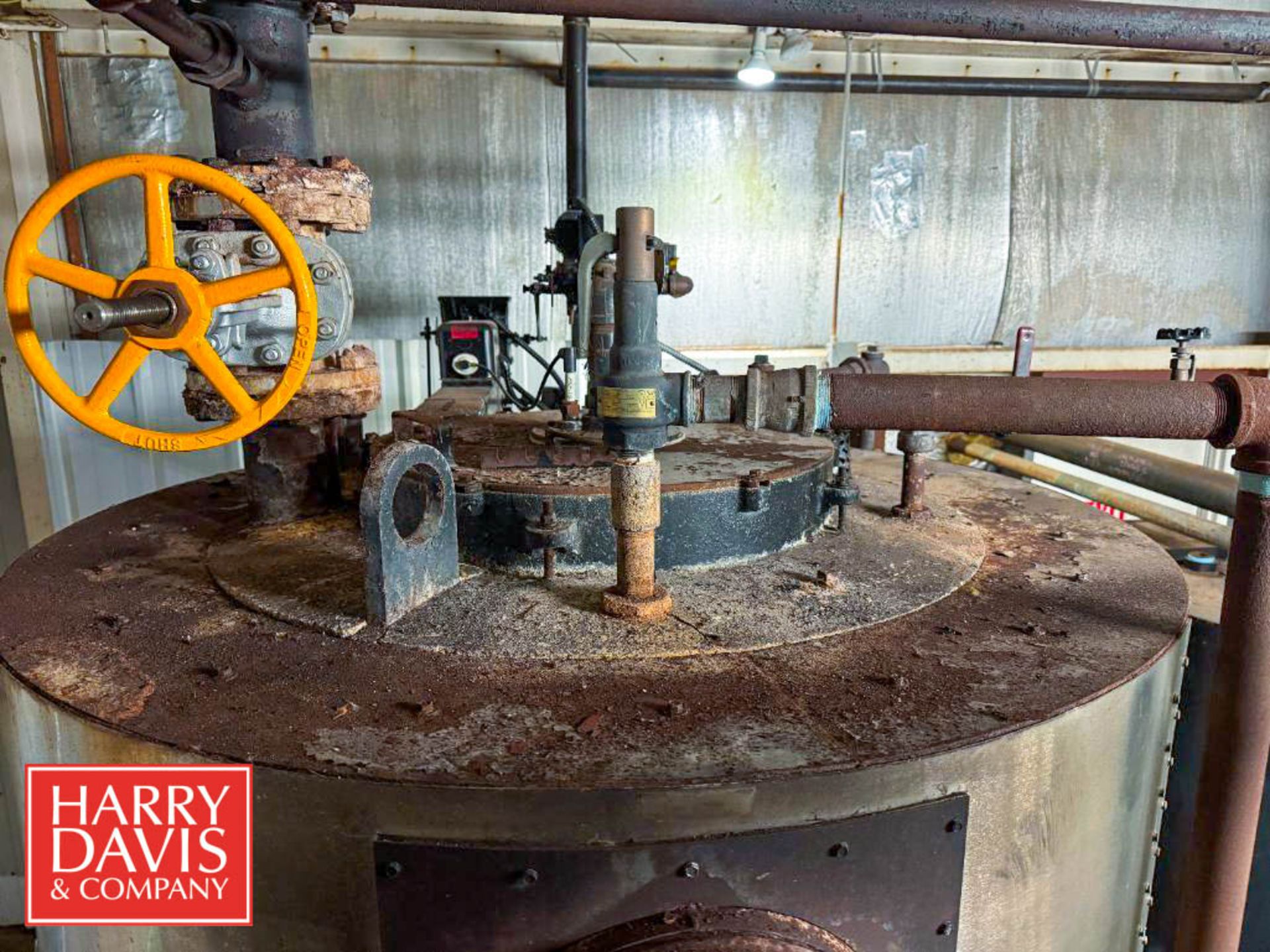 2018 Fulton Natural Gas Steam Boiler, Model: ICS-50, S/N: B03764304 with 40 Gallon Blow Down Tank, - Image 20 of 20