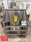 S/S 200 Gallon Spin Dryer with (2) Spare Strainer Baskets and Controls (Subject to BULK BID: Lot 30)