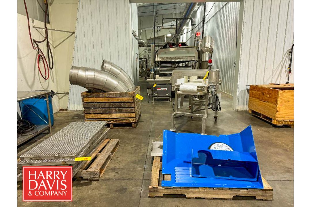 BULK BID (Lots 44–56): Product Infeed System, Including: Blancher, Air Knife, Continuous Freeze - Image 10 of 11