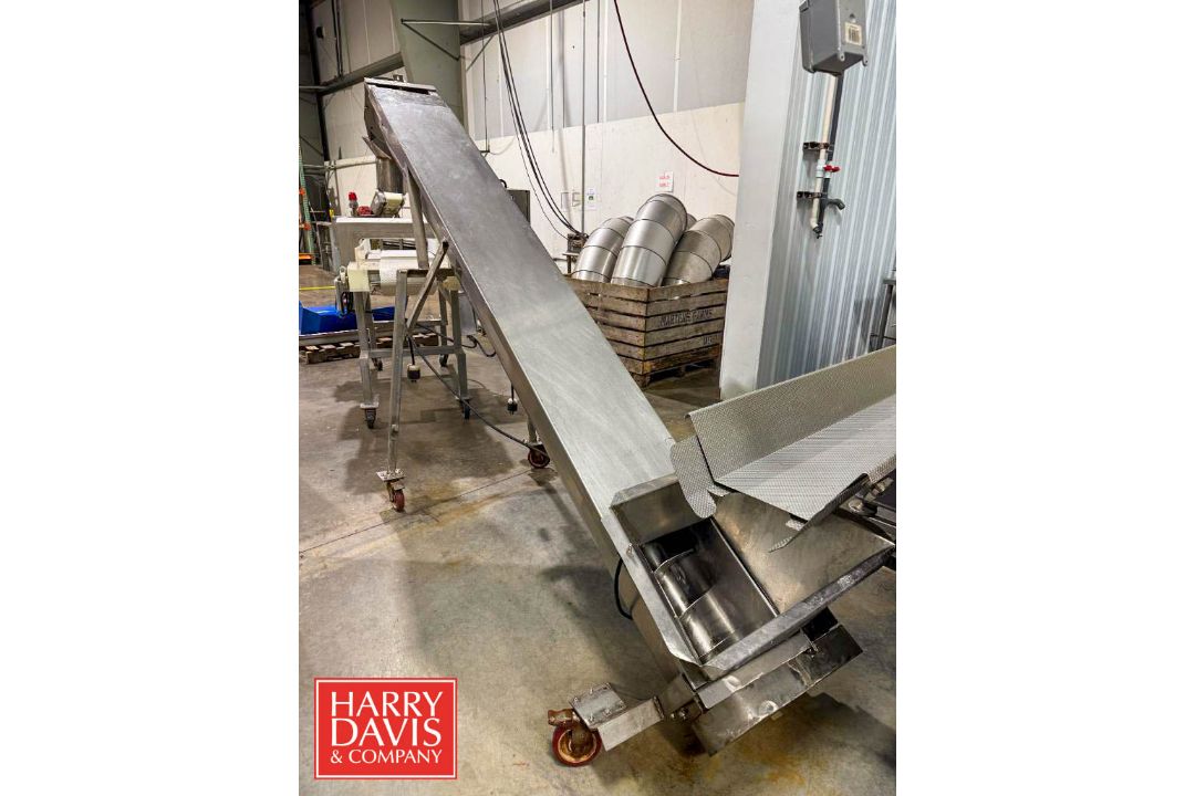 Portable S/S Incline Screw Auger: 10' x 16” (Subject to BULK BID: Lot 43) - Image 4 of 5