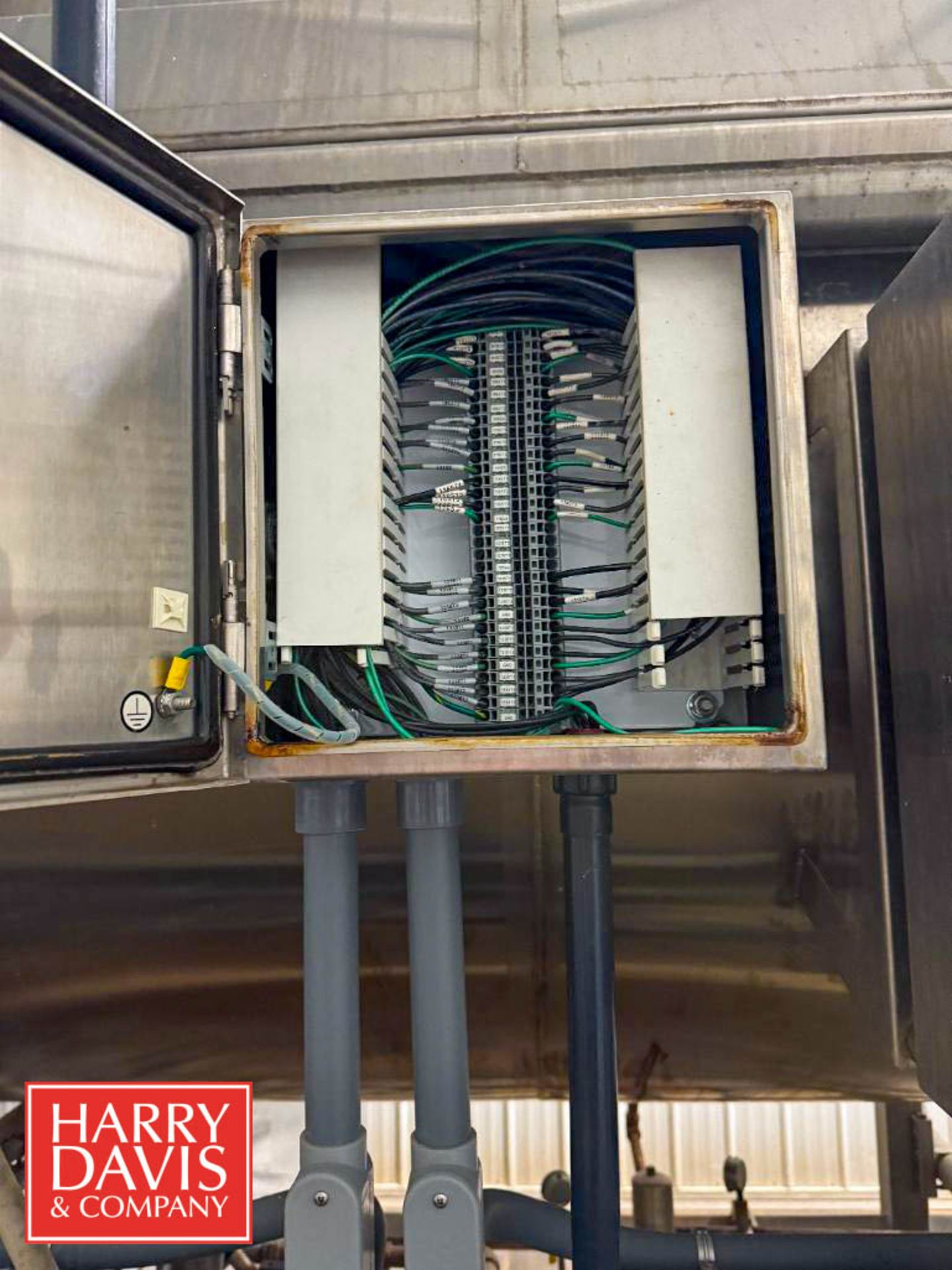 Lyco Blancher: 19' x 7’, Model: Cooker-Cooler, S/N: RDB 6315 77754 with S/S Control Panel with Allen - Image 14 of 15