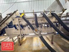 Portable S/S Vibratory Conveyor: 6' x 52” (Subject to BULK BID: Lot 43)