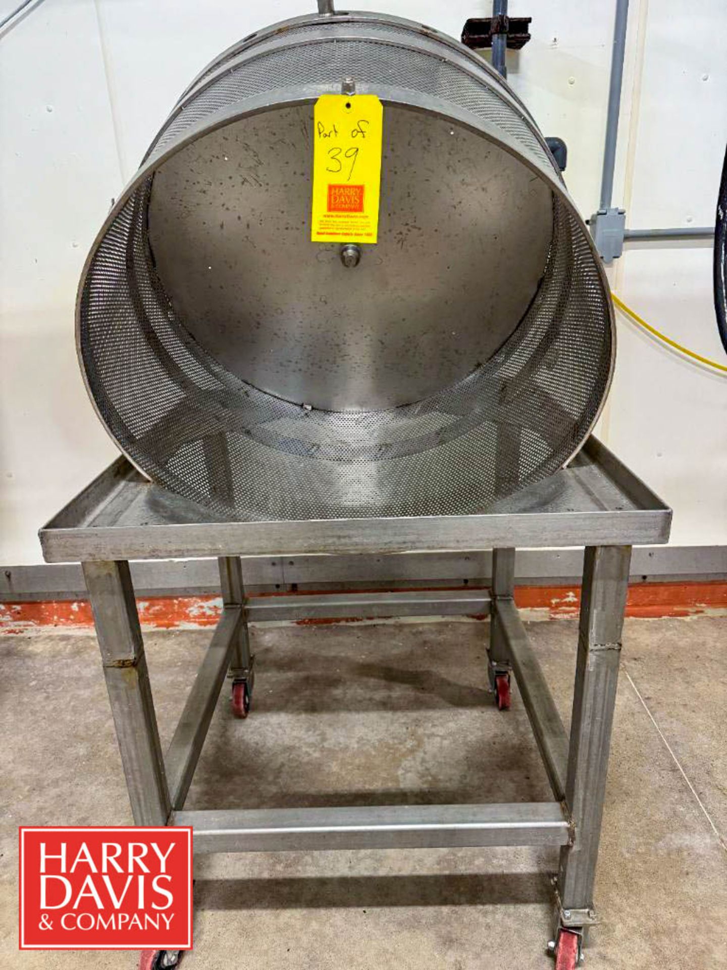 S/S 200 Gallon Spin Dryer with (2) Spare Strainer Baskets and Controls (Subject to BULK BID: Lot 30) - Image 15 of 18
