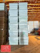 Stackable Food Grade Poly Totes: 40” x 40