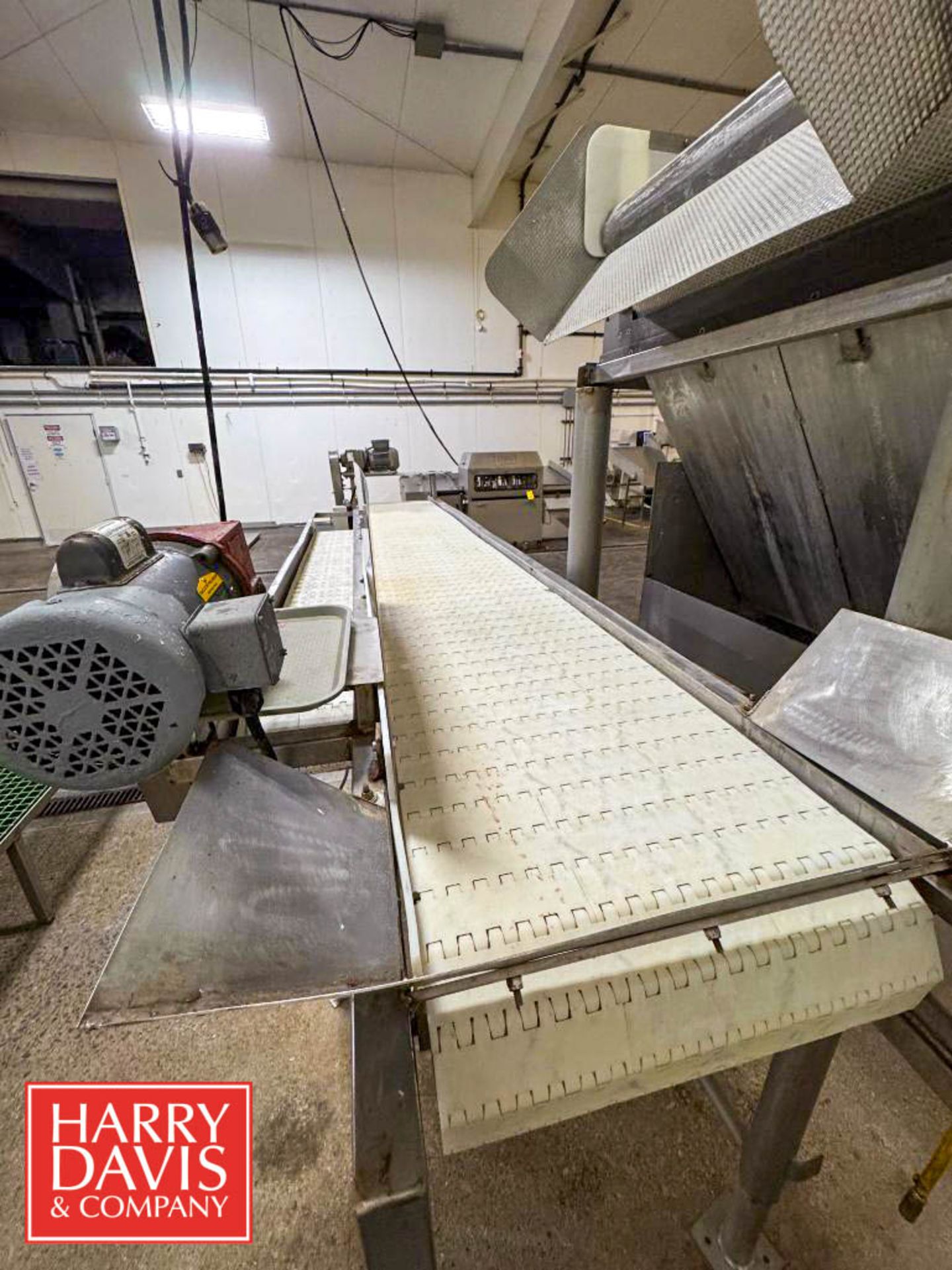 Conveyor with Drive: 124" x 17.5", 80" x 8" (Subject to BULK BID: Lot 6) - Image 6 of 7