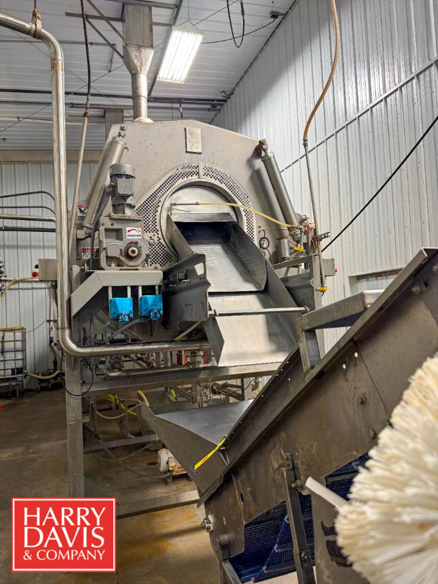 Lyco Blancher: 19' x 7’, Model: Cooker-Cooler, S/N: RDB 6315 77754 with S/S Control Panel with Allen - Image 3 of 15