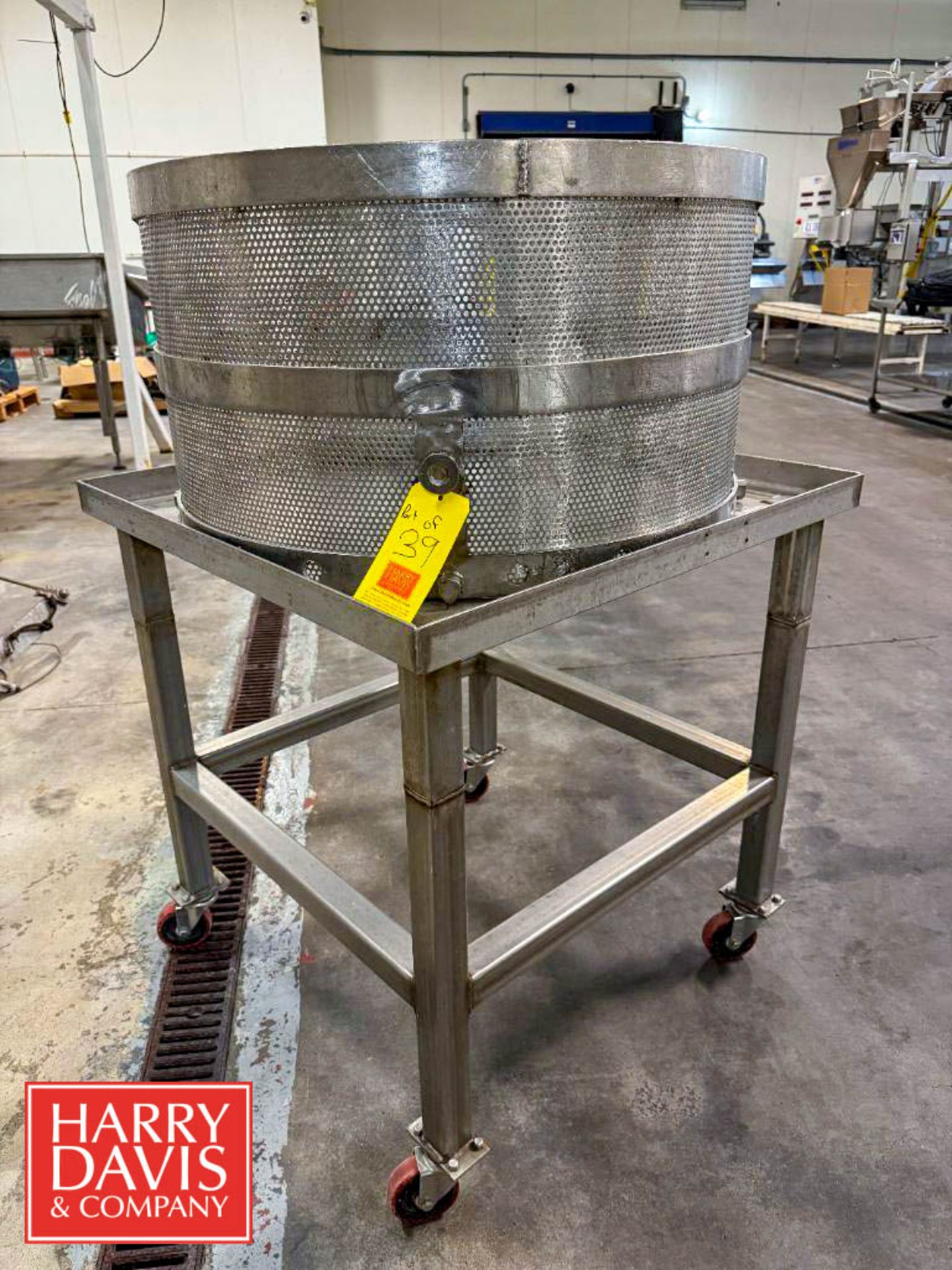 S/S 200 Gallon Spin Dryer with (2) Spare Strainer Baskets and Controls (Subject to BULK BID: Lot 30) - Image 18 of 18