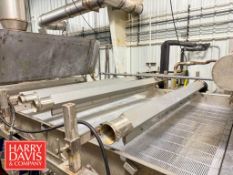 ACI Air Knives with (2) 15 HP 3,500 RPM Motors: Mounted on Cart (Subject to BULK BID: Lot 43)