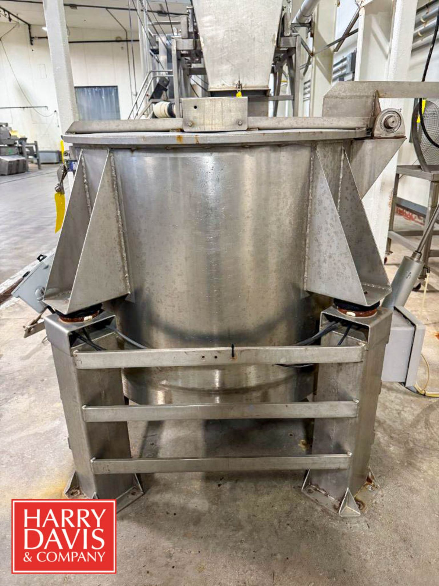 S/S 200 Gallon Spin Dryer with (2) Spare Strainer Baskets and Controls (Subject to BULK BID: Lot 30) - Image 3 of 18