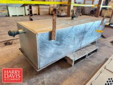 300 Gallon S/S Tank with Center Outlet