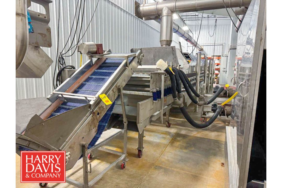 BULK BID (Lots 44–56): Product Infeed System, Including: Blancher, Air Knife, Continuous Freeze - Image 6 of 11