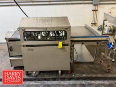 TENRIT Foodtec Carrot Peeling and Cutting System, Including: V-Belt Infeed Conveyor, Tenrit VB1000