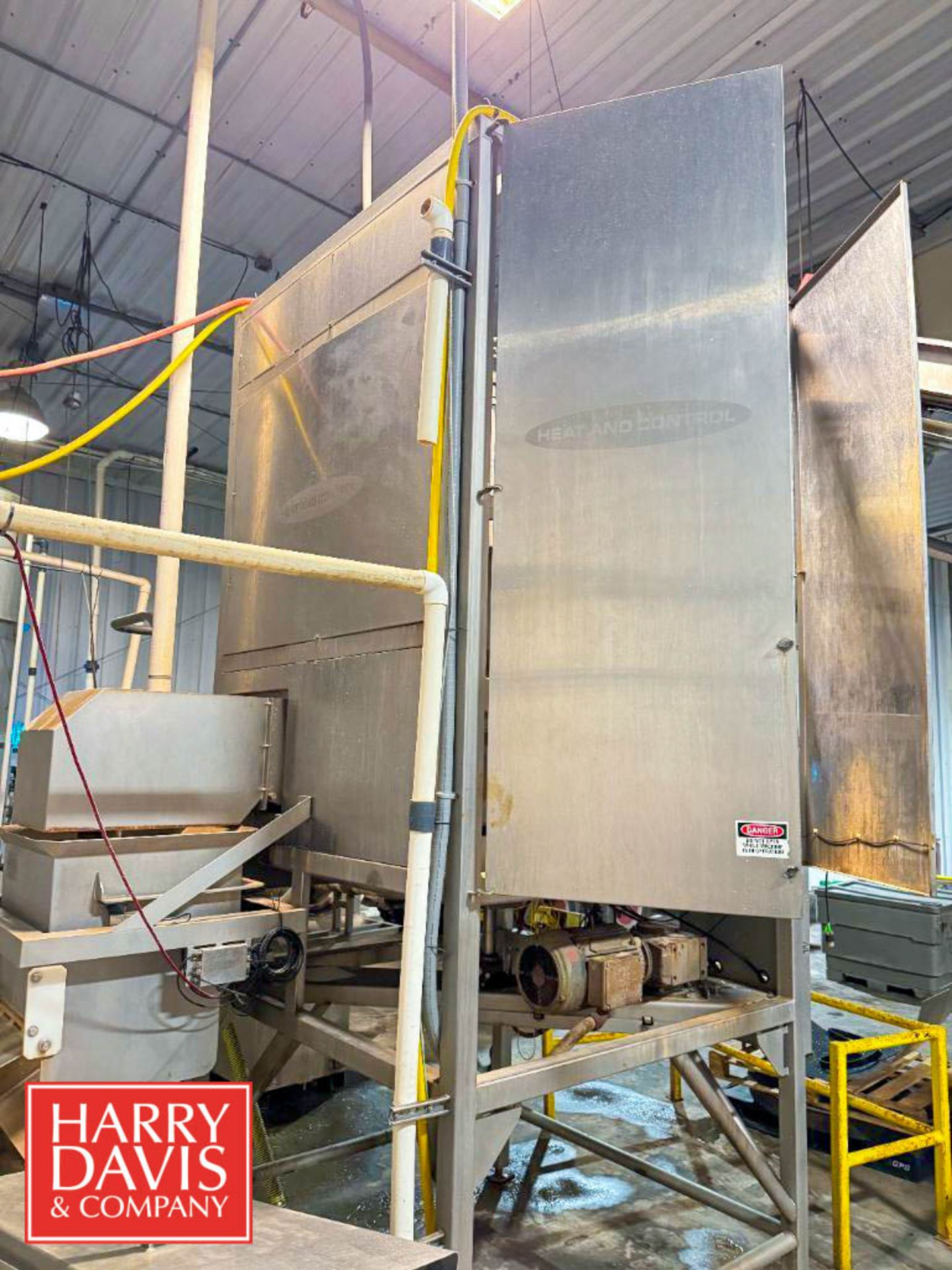 Heat and Control Batch Peeler, Model: VP-48, S/N: 1004 with S/S Control Panel with Allen-Bradley - Image 7 of 14