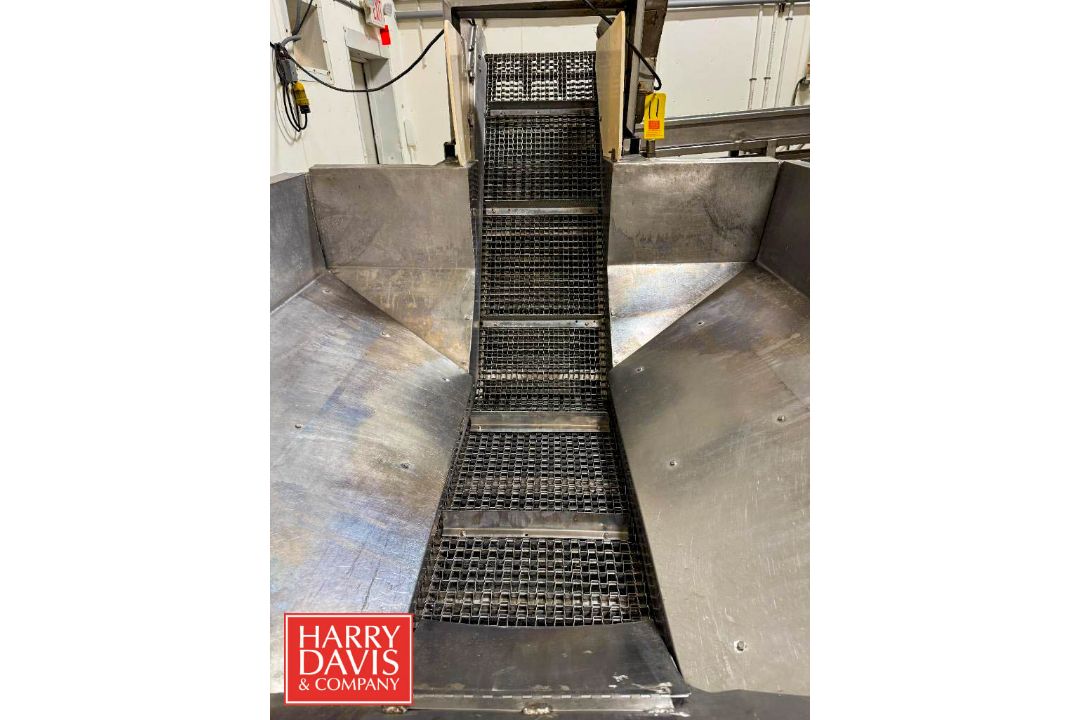 S/S Dip Tank with Elevator Bucket Conveyor: 6' x 5' (Subject to BULK BID: Lot 6) - Image 10 of 10