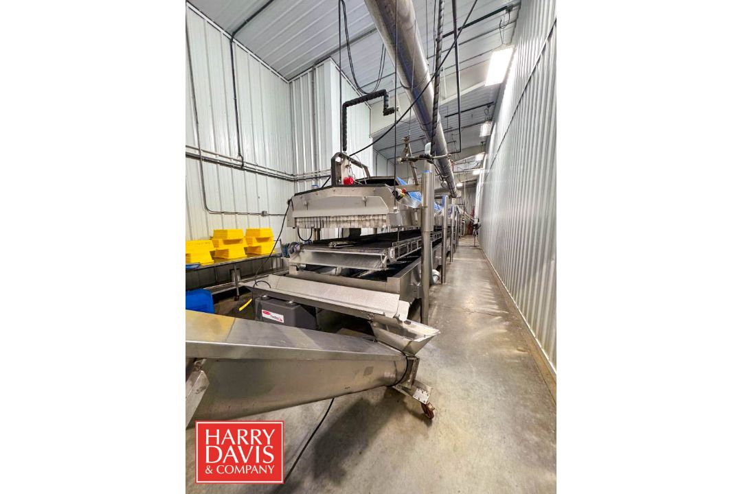 BULK BID (Lots 44–56): Product Infeed System, Including: Blancher, Air Knife, Continuous Freeze - Image 8 of 11