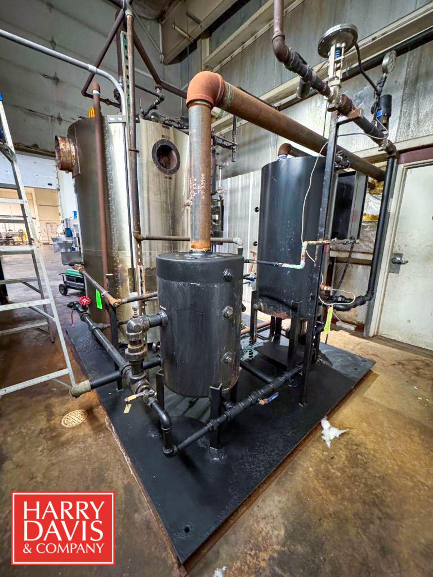 2018 Fulton Natural Gas Steam Boiler, Model: ICS-50, S/N: B03764304 with 40 Gallon Blow Down Tank, - Image 6 of 20
