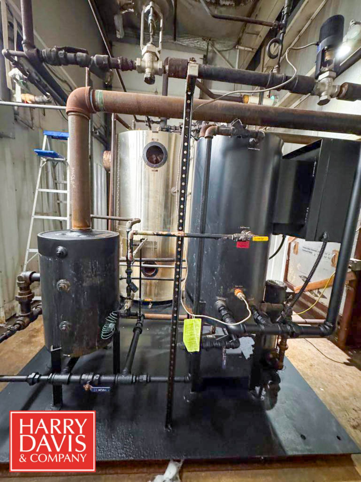 2018 Fulton Natural Gas Steam Boiler, Model: ICS-50, S/N: B03764304 with 40 Gallon Blow Down Tank, - Image 5 of 20