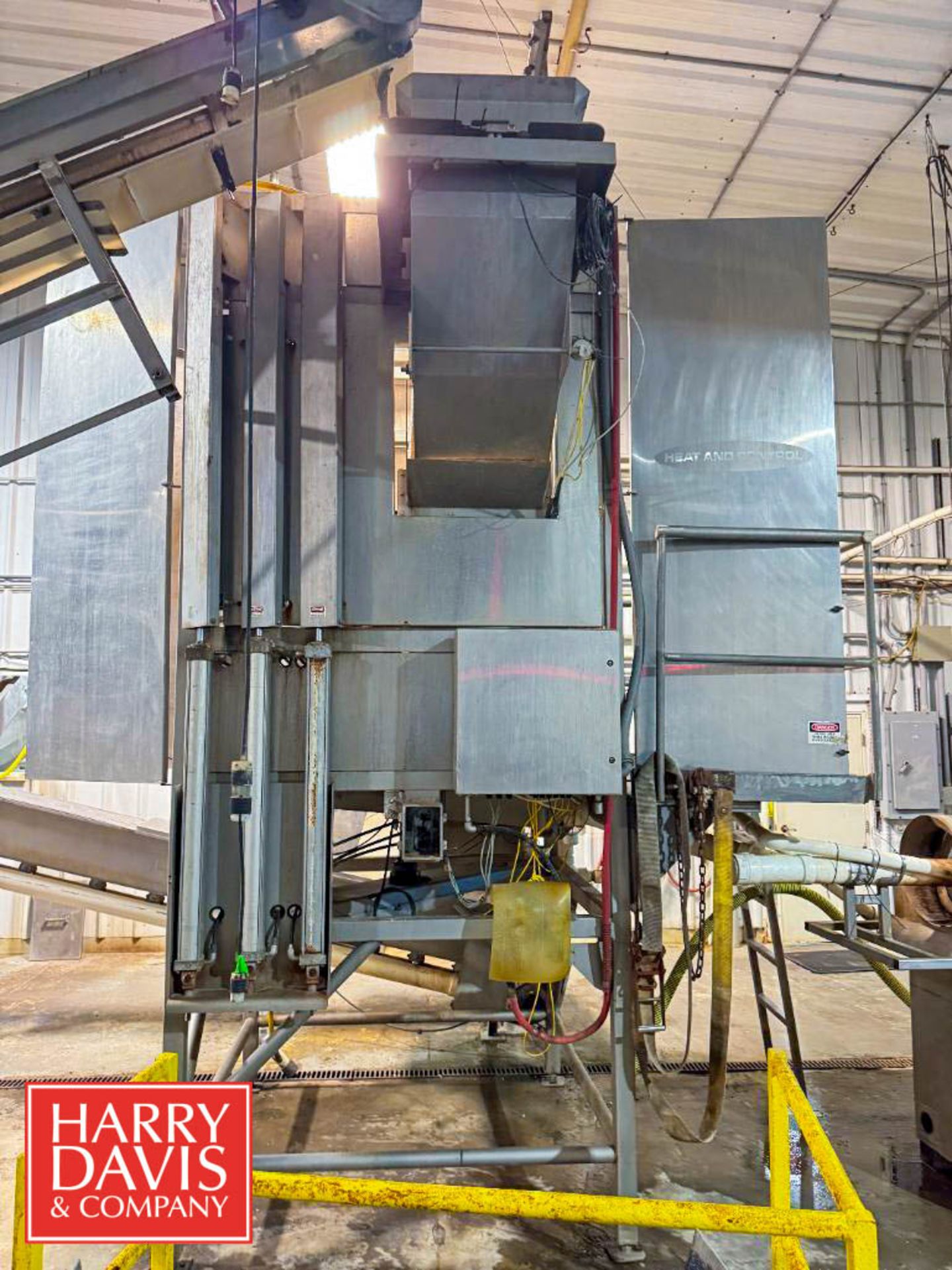 Heat and Control Batch Peeler, Model: VP-48, S/N: 1004 with S/S Control Panel with Allen-Bradley - Image 3 of 14