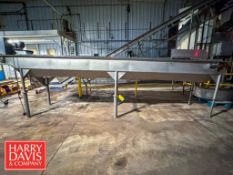 Conveyor: 17' x 2' with Roller Conveyor