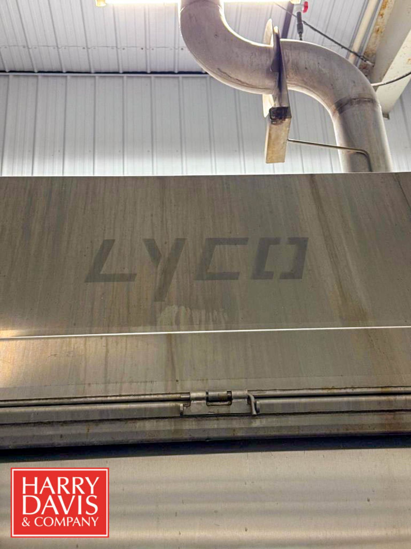 Lyco Blancher: 19' x 7’, Model: Cooker-Cooler, S/N: RDB 6315 77754 with S/S Control Panel with Allen - Image 10 of 15
