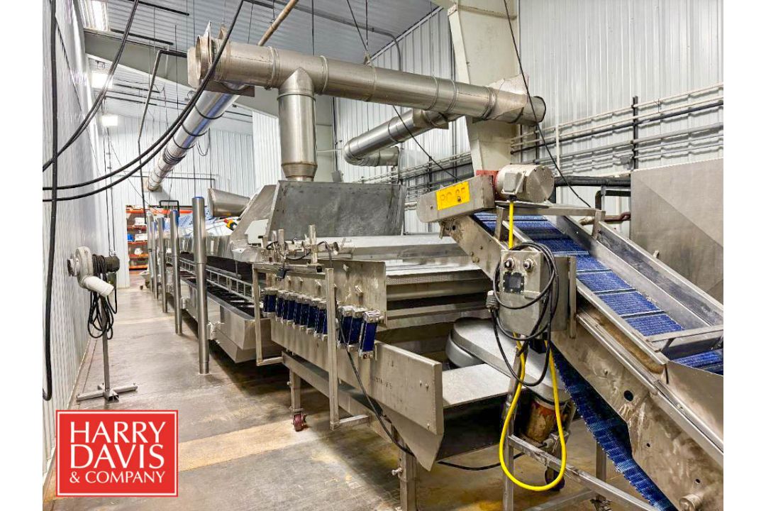 BULK BID (Lots 44–56): Product Infeed System, Including: Blancher, Air Knife, Continuous Freeze - Image 7 of 11