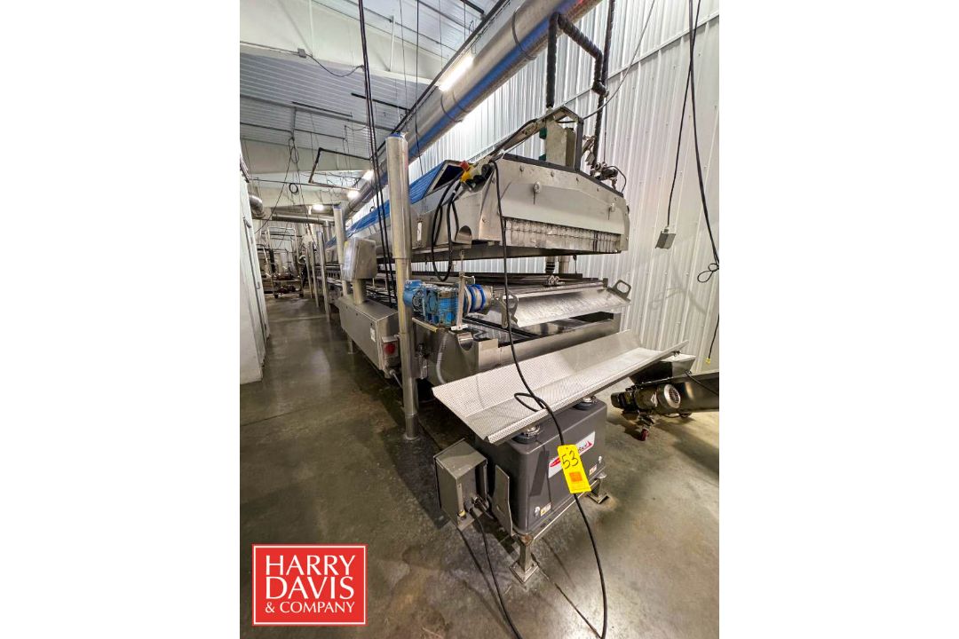BULK BID (Lots 44–56): Product Infeed System, Including: Blancher, Air Knife, Continuous Freeze - Image 9 of 11