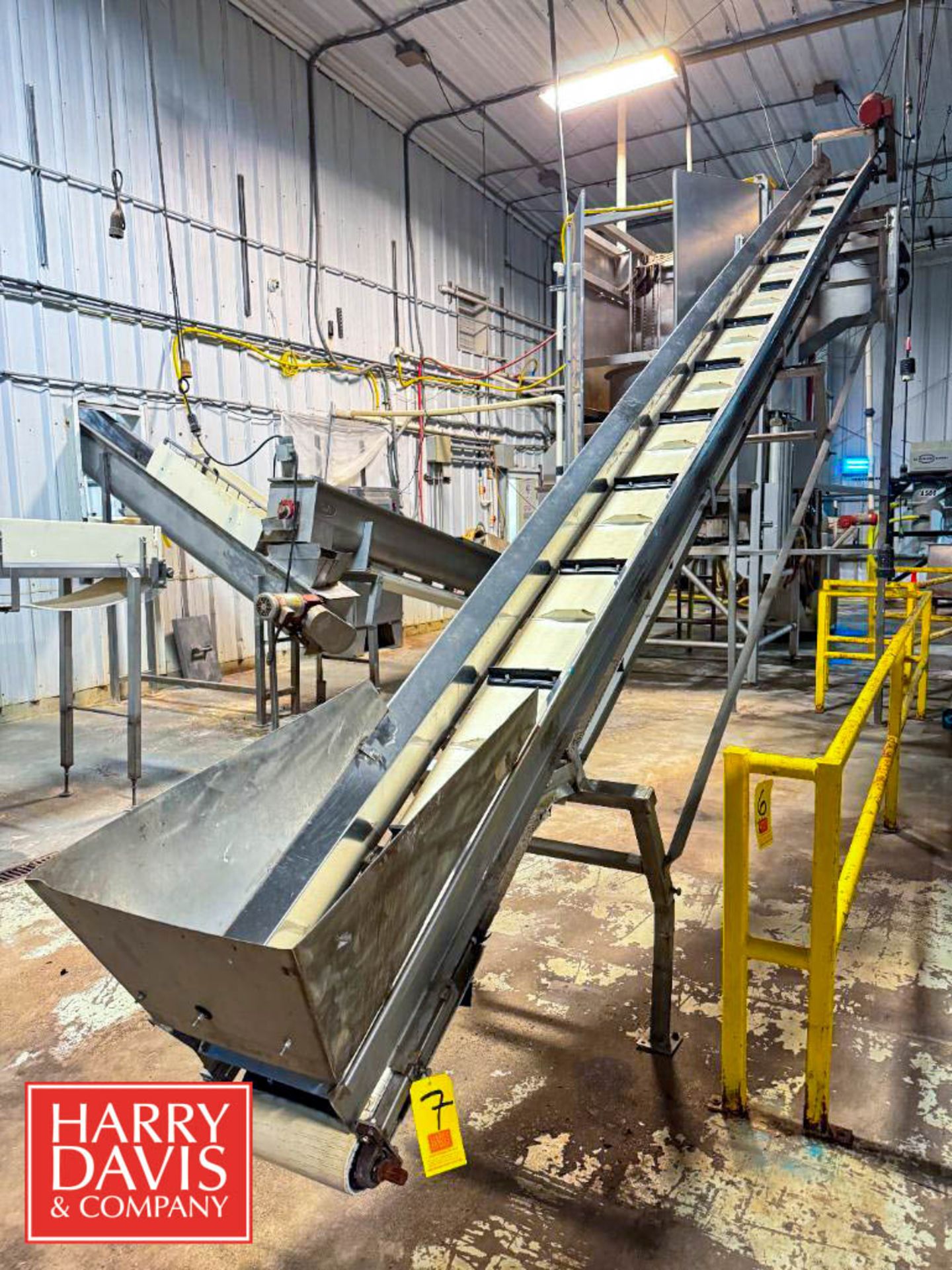 Incline Flighted Conveyor: 25' x 1' (Subject to BULK BID: Lot 6) - Image 3 of 3