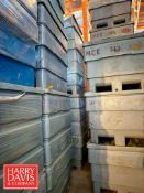 Stackable Food Grade Poly Totes: 40” x 40