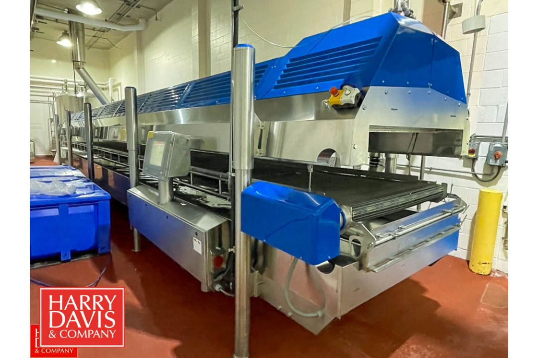 BULK BID (Lots 44–56): Product Infeed System, Including: Blancher, Air Knife, Continuous Freeze - Image 1 of 11